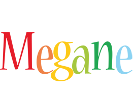 Megane birthday logo