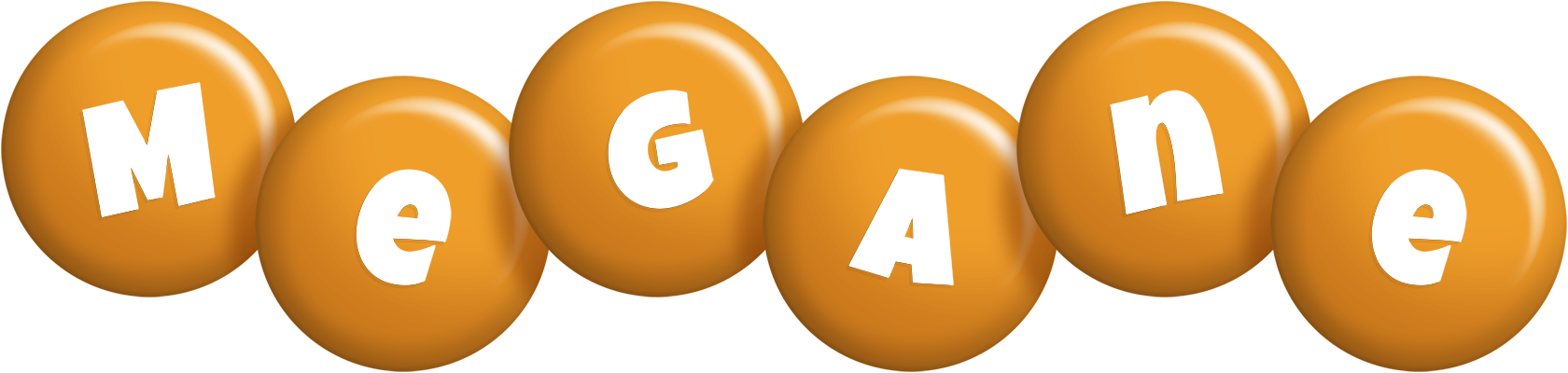 Megane candy-orange logo
