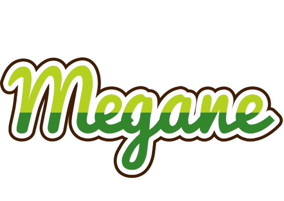 Megane golfing logo