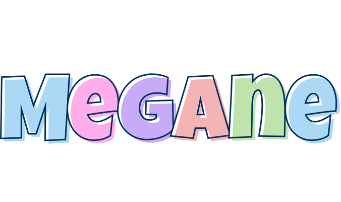 Megane pastel logo