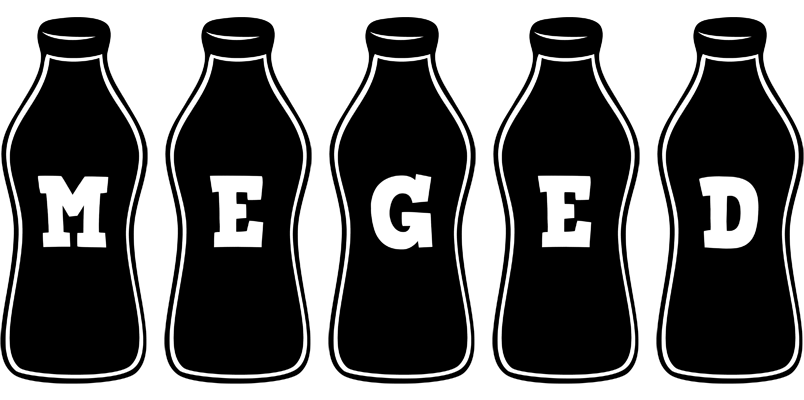 Meged bottle logo