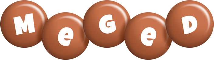 Meged candy-brown logo