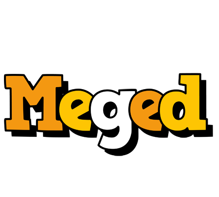 Meged cartoon logo
