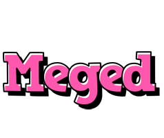 Meged girlish logo