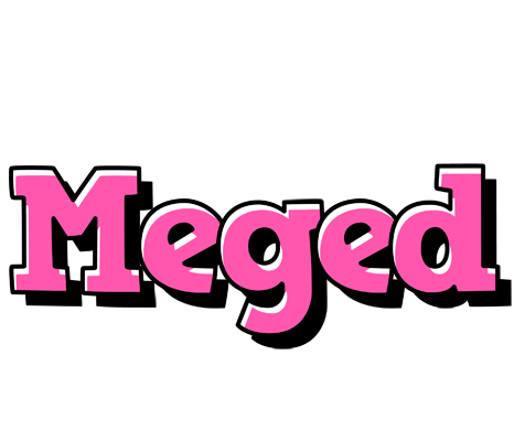 Meged girlish logo