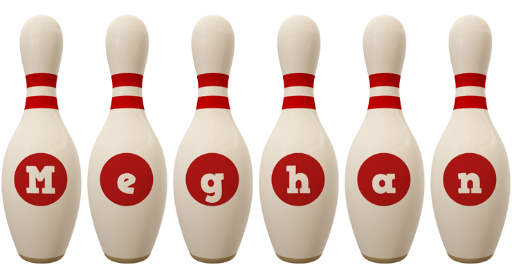 Meghan bowling-pin logo