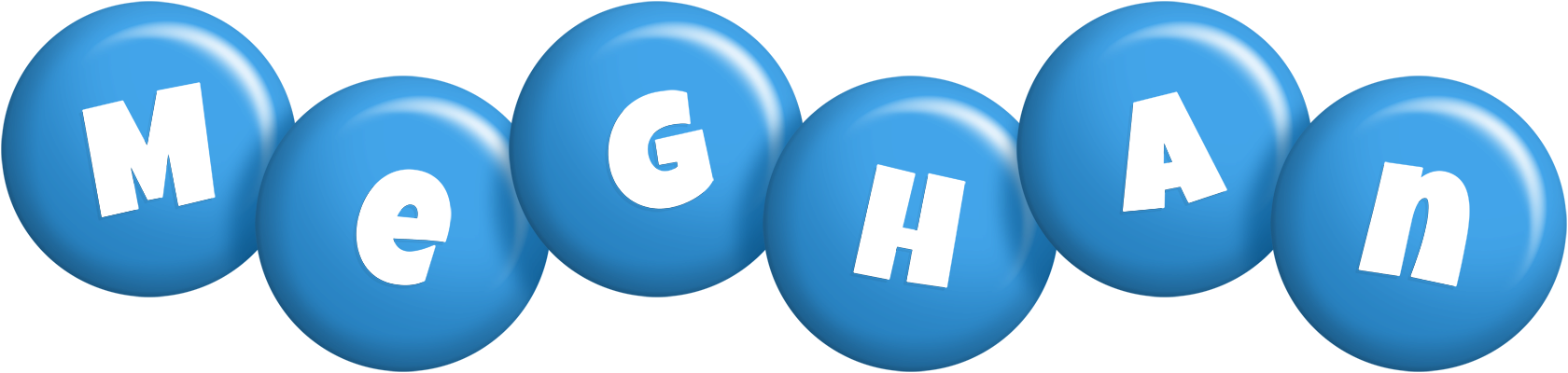 Meghan candy-blue logo