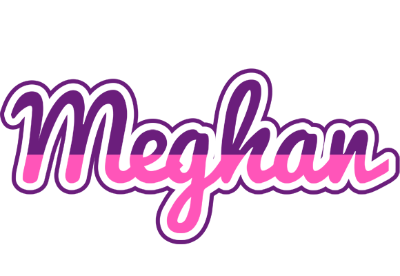 Meghan cheerful logo