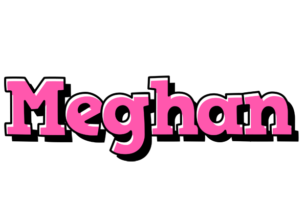 Meghan girlish logo