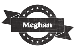 Meghan grunge logo