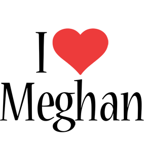 Meghan i-love logo