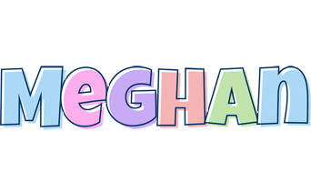 Meghan pastel logo