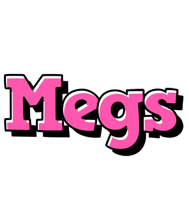 Megs girlish logo