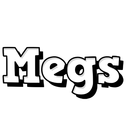 Megs snowing logo