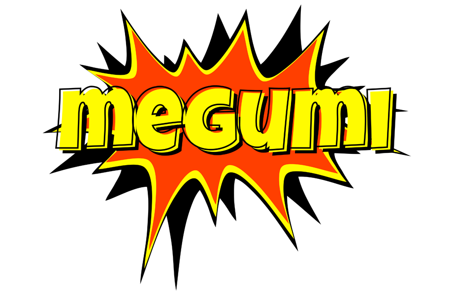 Megumi bazinga logo