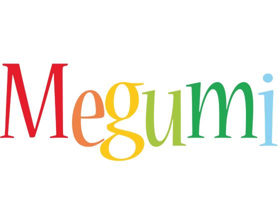 Megumi birthday logo