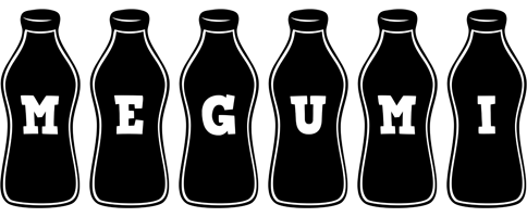 Megumi bottle logo