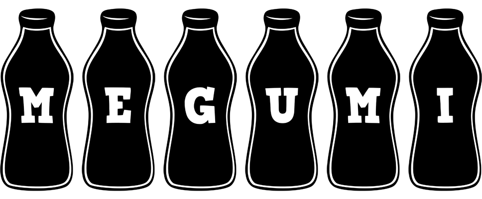 Megumi bottle logo