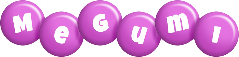 Megumi candy-purple logo