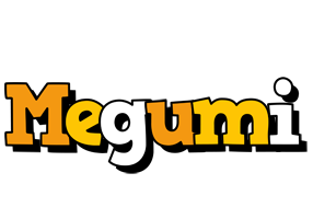 Megumi cartoon logo