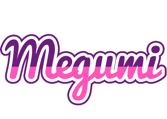Megumi cheerful logo