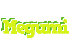 Megumi citrus logo