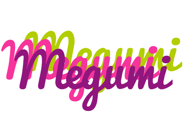 Megumi flowers logo