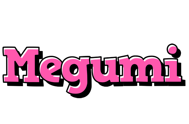 Megumi girlish logo