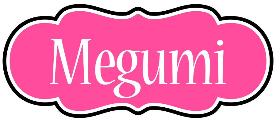 Megumi invitation logo