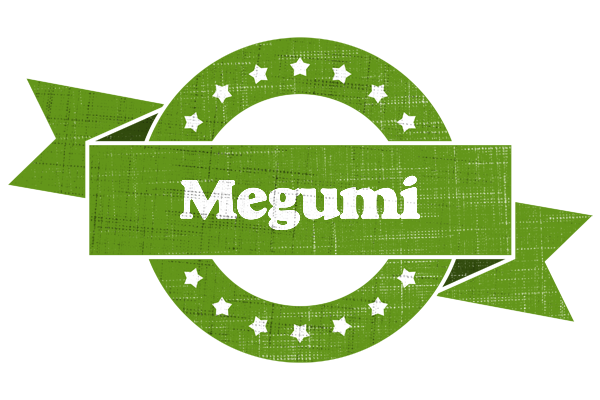 Megumi natural logo