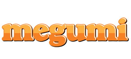 Megumi orange logo