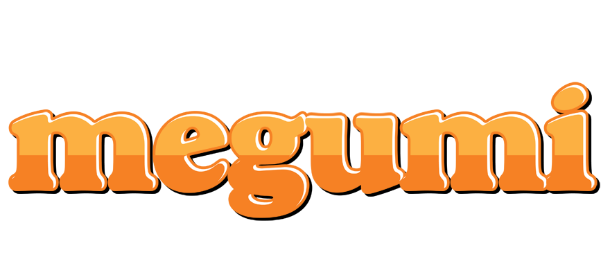 Megumi orange logo