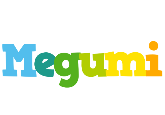 Megumi rainbows logo