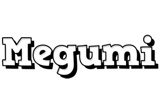 Megumi snowing logo