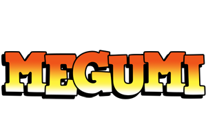 Megumi sunset logo