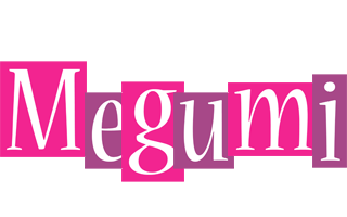 Megumi whine logo