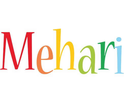 Mehari birthday logo