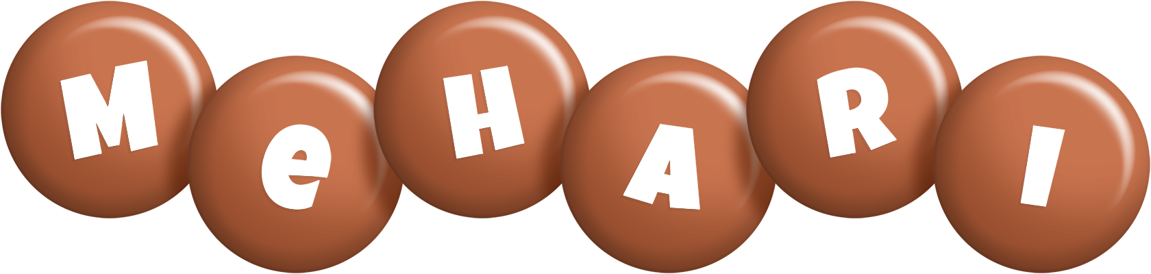 Mehari candy-brown logo
