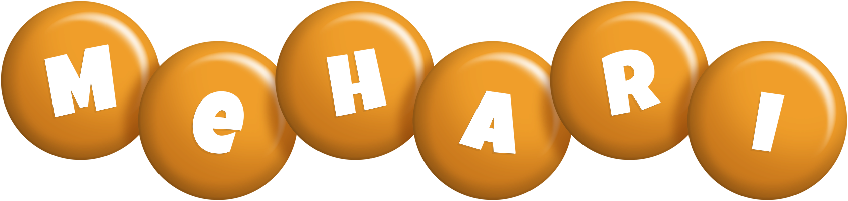 Mehari candy-orange logo