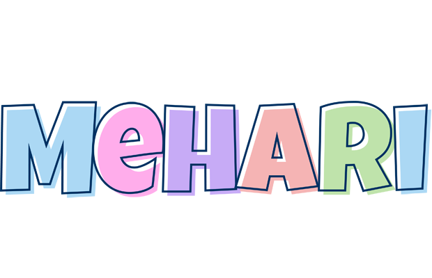 Mehari pastel logo