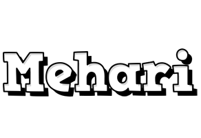 Mehari snowing logo