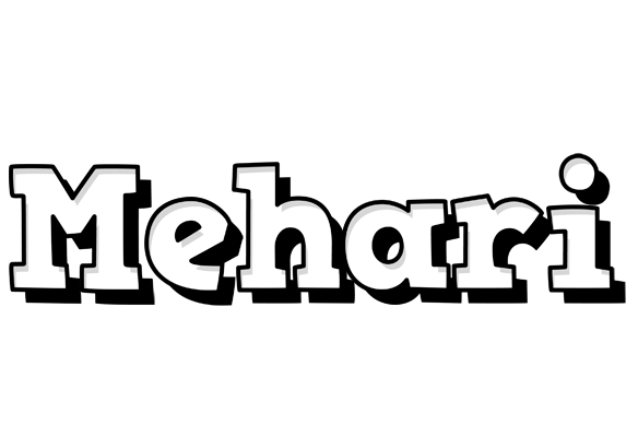 Mehari snowing logo