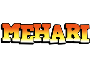 Mehari sunset logo