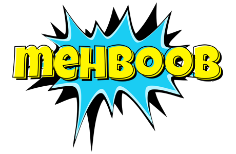 Mehboob amazing logo