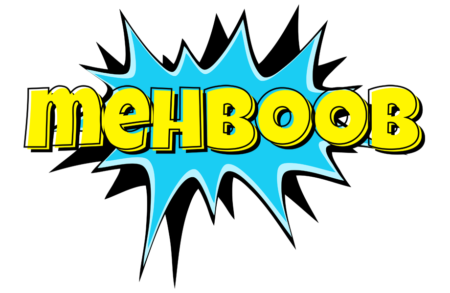 Mehboob amazing logo
