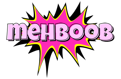 Mehboob badabing logo