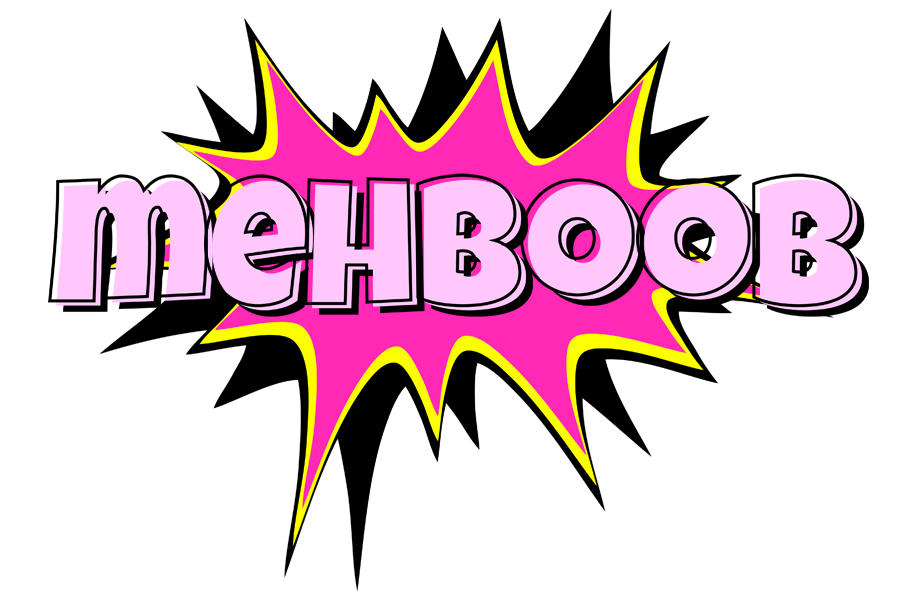 Mehboob badabing logo