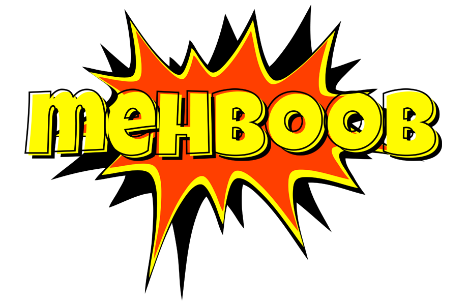 Mehboob bazinga logo