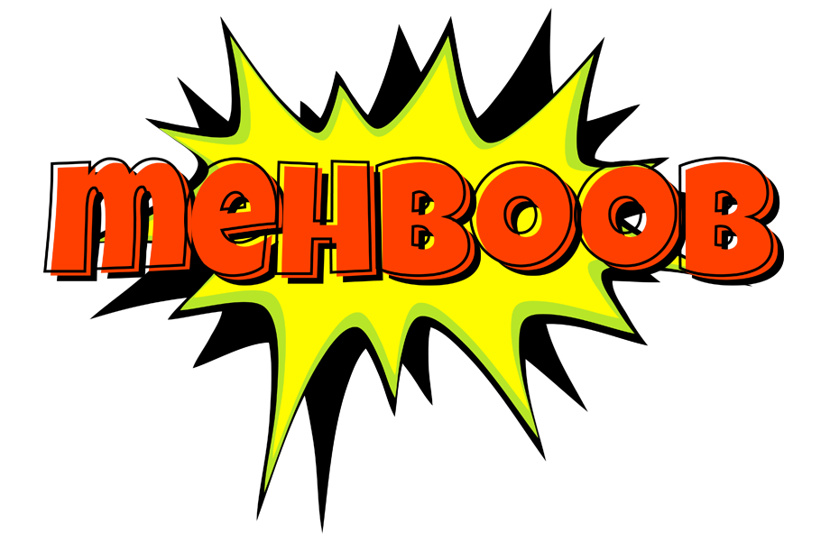 Mehboob bigfoot logo