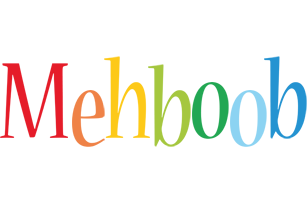 Mehboob birthday logo